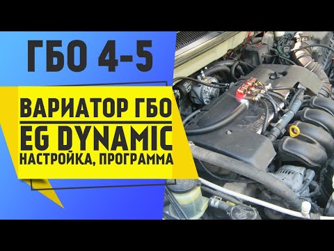 Видео: ГБО 4-5. Вариатор ГБО EG Dynamic Настройка, программа. Учим настраивать вариатор. KOSTA GAS