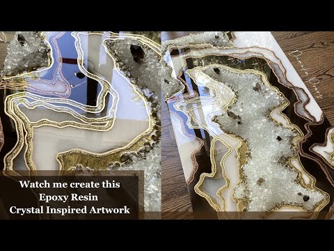Видео: Создание ELYSIAN — произведения искусства из эпоксидной смолы ручной работы от Дианки Поурс