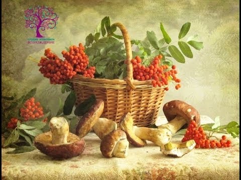 Видео: ОТКРЫТЫЙ МАСТЕР-КЛАСС МАСЛОМ "НАТЮРМОРТ С ГРИБАМИ"