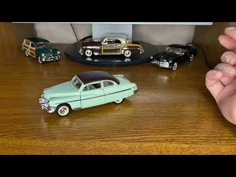 Видео: 75а. Обзор масштабной модели Franklin Mint Mercury Monterey Coupe (1951 год)