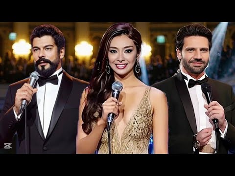 Видео: Бурак Озчивит, Неслихан Атагюль и Каан Урганджиоглу - «Aşk Üçgeni». Дуэт AI