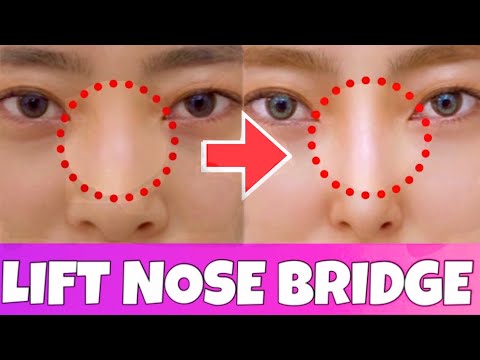 Видео: Как сделать основу носа и сделать его тоньше и выше!
