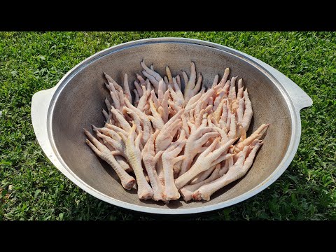 Видео: Скупаю КУРИННЫЕ лапки КИЛОГРАММАМИ? Так Вкусно, что мы едим их несколько раз за месяц.