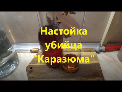 Видео: Эта настойка убила "Каразюм"🥂 Встречаем "Каразюм" на вяленом манго🥂