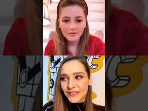 Видео: Анна Михайловская Прямой эфир с Глашенькой)❤️