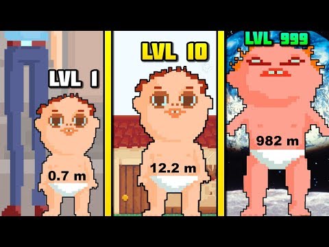 Видео: ЭВОЛЮЦИЯ ОБЖОРЫ ЧТОБЫ ЖРАТЬ И РАСТИ ДО БЕСКОНЕЧНОСТИ В ИГРЕ BABY GROWTH!