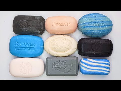 Видео: Cutting dry soap 🧼 Satisfying ASMR video 💤  Резка сухого мыла. Video for sleep