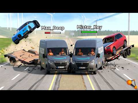 Видео: ПОСЛЕДНЯЯ ДОСТАВКА! КЛИЕНТ AMAZON НЕ ДОЖДАЛСЯ СВОЙ ЗАКАЗ | BeamNG.drive