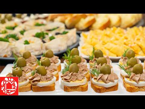 Видео: ЗАКУСКИ 2025! ТОП 5 Новинок праздничных закусок! Вкусные, простые закуски!
