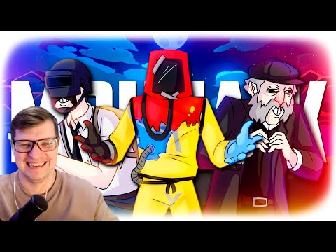 Видео: СМЕЯТЬСЯ ПОДАНО - МОНТАЖ (РУДИ, САСИДЖ, ЯРОС, ЛАЙКЕР, АЙК) - Реакция на TheRudyGames