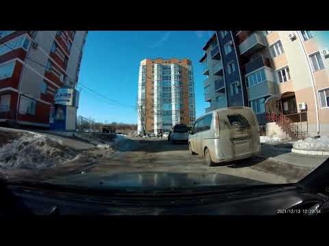 Видео: Уссурийск, район Междуречья, декабрь 2021 г.