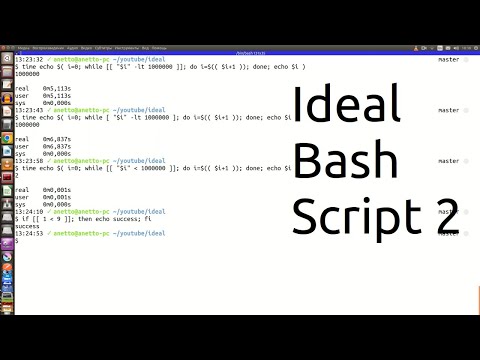 Видео: Идеальный скрипт на bash 2 | Bash ideal script 2