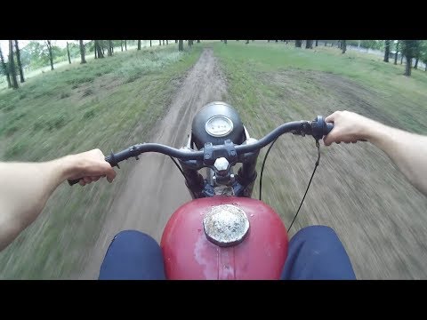 Видео: ОЖИВШИЙ ДВУХКОЛЁСНЫЙ МОНСТР ЕДЕТ БОДРО!!! ВЗЯТЫЙ СО СВАЛКИ МЕТАЛЛОЛОМА!!!