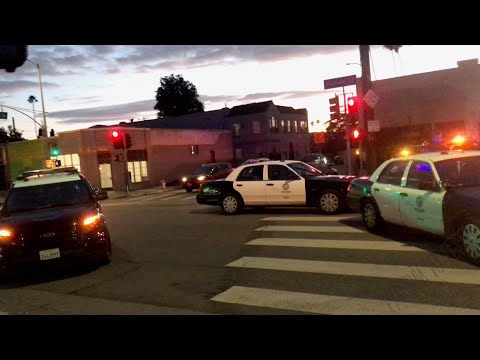 Видео: Карантин в районах Лос-Анджелеса