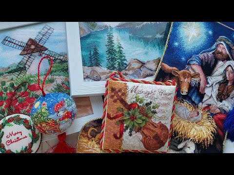 Видео: 269. ИТОГИ 2022. Рукодельные итоги 2022 года. Вышивка крестом