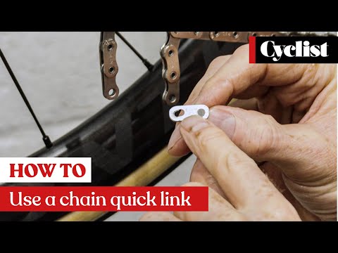 Видео: Как использовать быстроразъемные соединения цепи: профессиональные советы по снятию и установке ц...