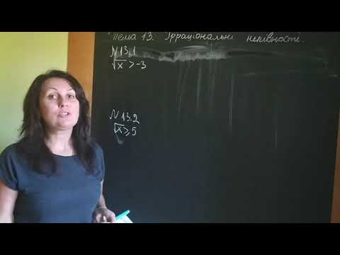 Видео: Тема 13. Ірраціональні нерівності. Частина 1. Підготовка до зно. Капіносов
