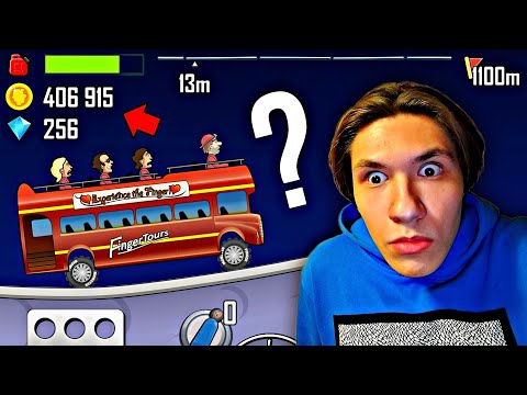Видео: как быстро заработать много денег в hill climb racing?