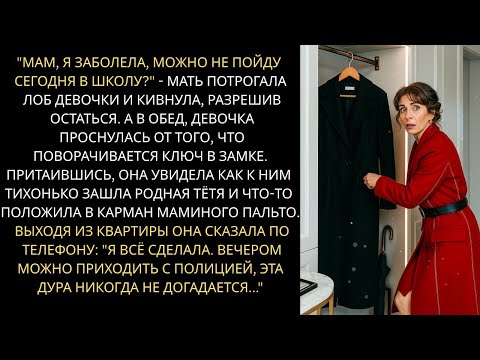 Видео: "Мам, я заболела, можно не пойду сегодня в школу?" - мать потрогала лоб девочки и кивнула...