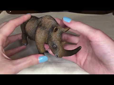 Видео: 42. Обзор фигурки Safari LTD шерстистый носорог (2019, арт. 100089)