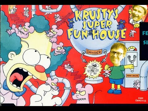 Видео: Стрим игры Красти Супер Клоун / Krusty's Super Funhouse Прохождение