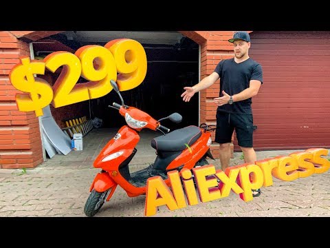 Видео: Купил Дешёвый СКУТЕР! На ALIEXPRESS