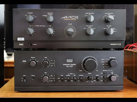 Видео: Sansui AU-707 / NEC A -10II Сравнение