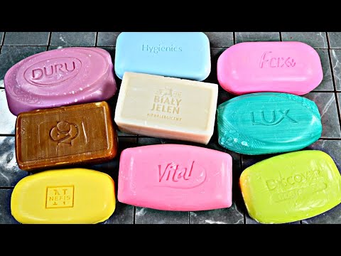 Видео: ASMR SOAP. 💛🩷💙Резка сухого мыла. Satisfying video💛🩷💙