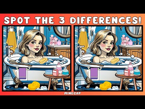 Видео: Только 1% может найти все 3 отличия! 🔍 | 5 головоломок