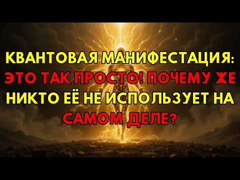 Видео: Квантовое Проявление: Раскрываем Простой Секрет, Который Вы Упускали Всю Жизнь И Должны Знать!