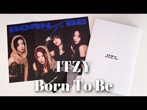 Видео: распаковка альбома ITZY - BORN TO BE (limited ver.) 💿 kpop album unboxing