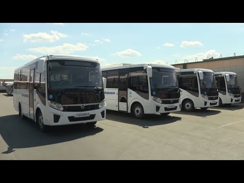 Видео: Солигорский автопарк обновляет подвижной состав