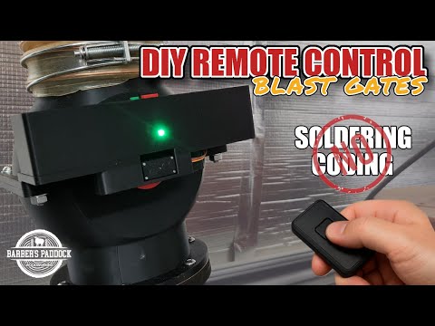 Видео: Самодельные дистанционные пылеуловители для мастерской | Без пайки, без программирования, для нов...