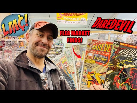 Видео: Находим ПОТРЯСАЮЩИЕ ключевые комиксы на ОГРОМНОМ БЛОШИНОМ РЫНКЕ!