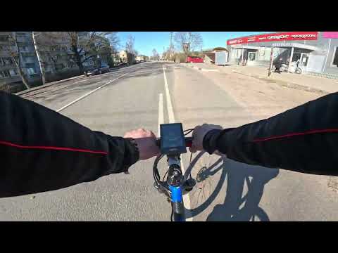 Видео: Первый выезд Bafang bbs02 750w на Author Stratos