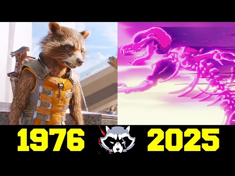 Видео: Енот Ракета  - Эволюция (1976 - 2025) !