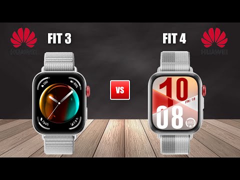 Видео: Huawei Watch Fit 3 против Huawei Watch Fit 4