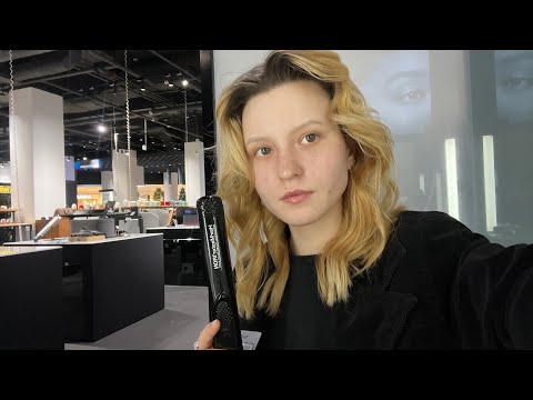 Видео: Укладка на утюжок HairMaster Iron (Olymp) самой себе