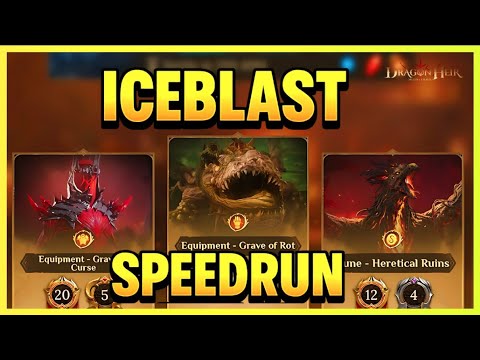 Видео: Может ли ICEBLAST пройти подземелья наивысшей сложности менее чем за 12 секунд? | Dragonheir: Sil...