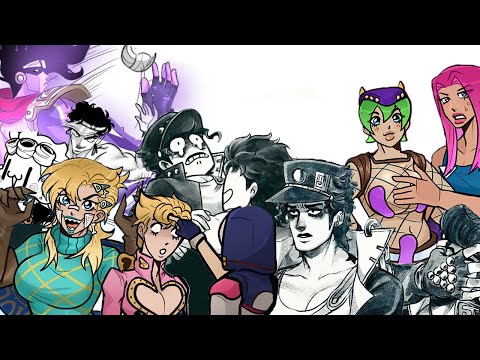 Видео: НОВЫЙ КОМПИЛЯТОР КОМИКСОВ JOJO'S BIZARRE ADVENTURE (дубляж комиксов JOJO)