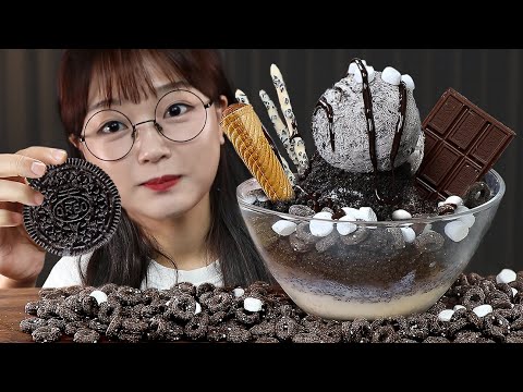 Видео: АСМР ЕДА Бритый лед с орео🍨 | MUKBANG