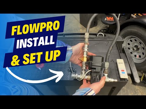 Видео: Как установить FlowPro | Удаленный байпас инжектора химикатов