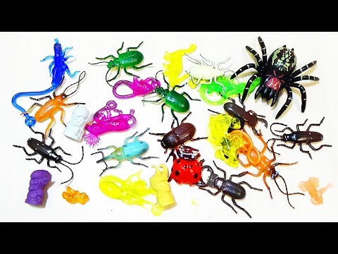Видео: ИГРУШКИ ТАРАКАНЫ лизуны СТИРАТЕЛИ животные динозавры Видео Toys new slime ERASERS animals