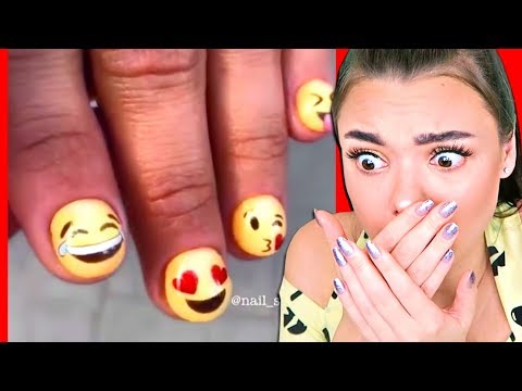 Видео: Никогда Не делайте Такой Маникюр! Самый Безумный Дизайн Ногтей в Мире