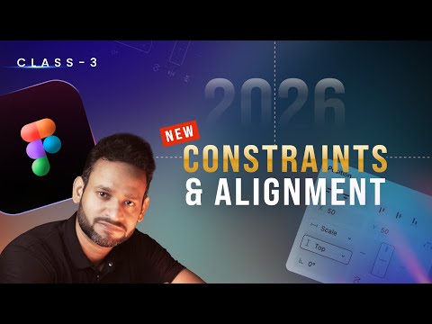 Видео: Мастер ограничений и выравнивания в Figma 2026 для начинающих | Занятие 3 #figma #uidesign #ai
