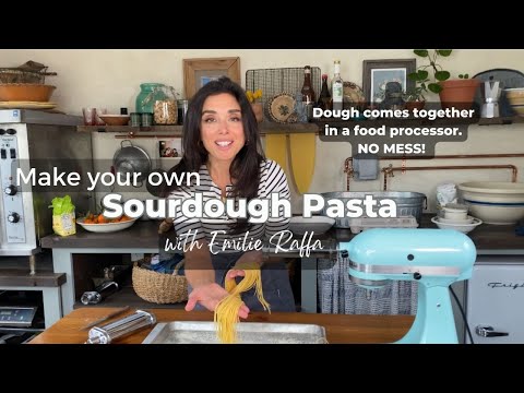Видео: Как приготовить пасту на закваске с Эмили Раффа | TheCleverCarrot.com