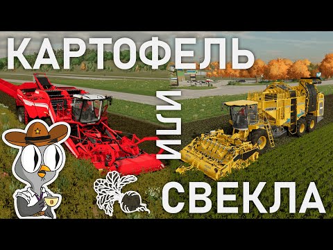 Видео: КАРТОФЕЛЬ или СВЕКЛА? Что приносит больше денег в Farming Simulator 22