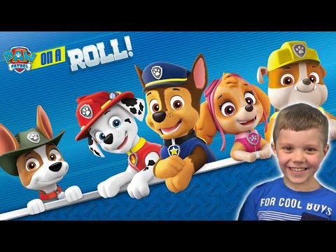 Видео: Щенячий Патруль в ударе. Никита играет в игру Paw Patrol on a ROLL