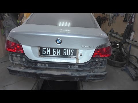 Видео: БМВ Е60 на пескостуй и обработку днища, ИЛИ КАК ГНИЁТ БМВ!!!