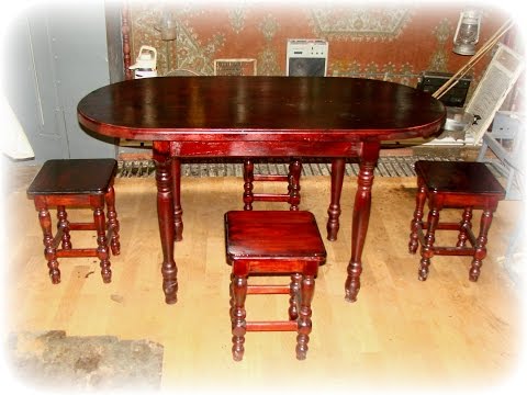 Видео: Изготавливаем стол